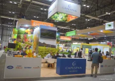 The colourful booth of Capespan